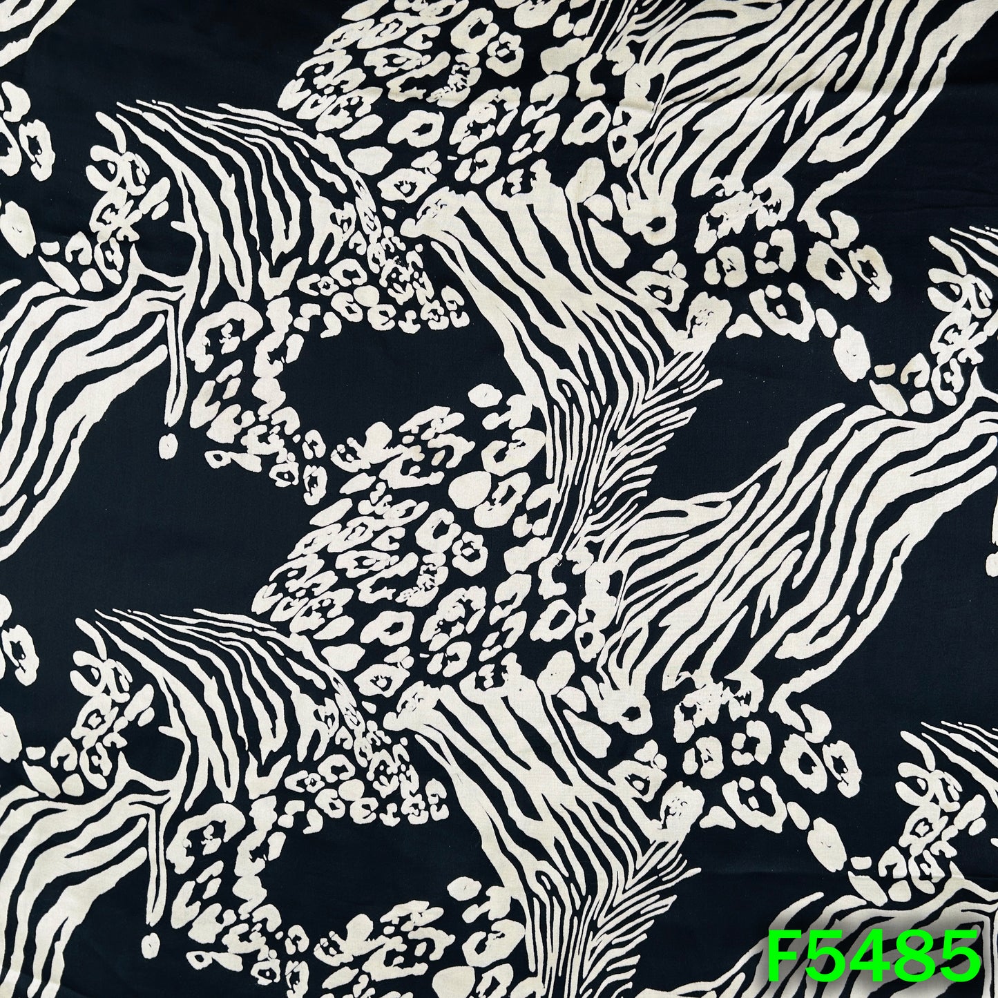 Digital Print Modal Satin Fabric - F5485