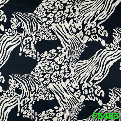 Digital Print Modal Satin Fabric - F5485