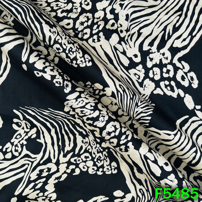Digital Print Modal Satin Fabric - F5485