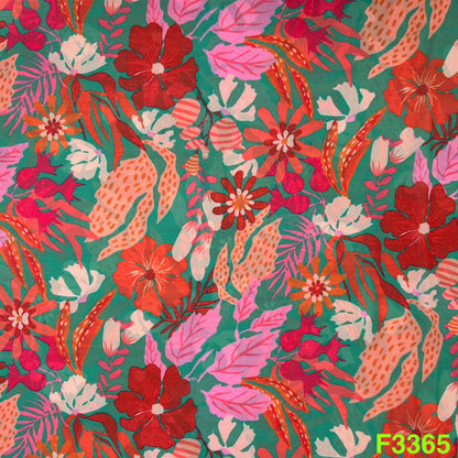 Printed Georgette Fabric-F3365