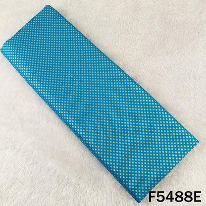 Zari Work Brocade Silk Fabric - F5488