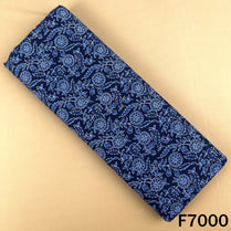Indigo Print Cambric Cotton Fabric - F7000