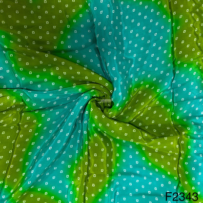 Printed Crepe Fabric-F2343