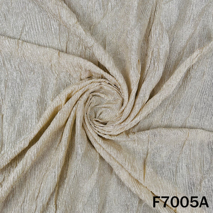 Dyeable Pure Crush Tissue Fabric - F7005