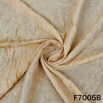 Dyeable Pure Crush Tissue Fabric - F7005