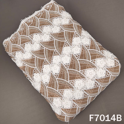 Imported Cut Work Crepe Fabric - F7014