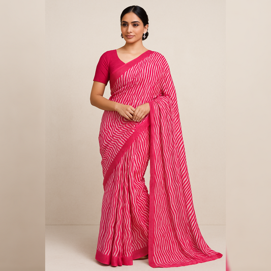 Laheriya Chinon Ciffon Fabric-F4390