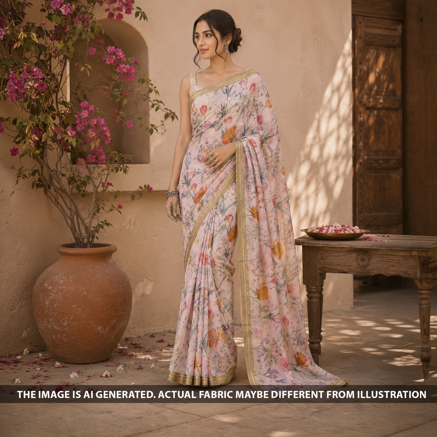 Digital Print Chiffon Fabric - F6759