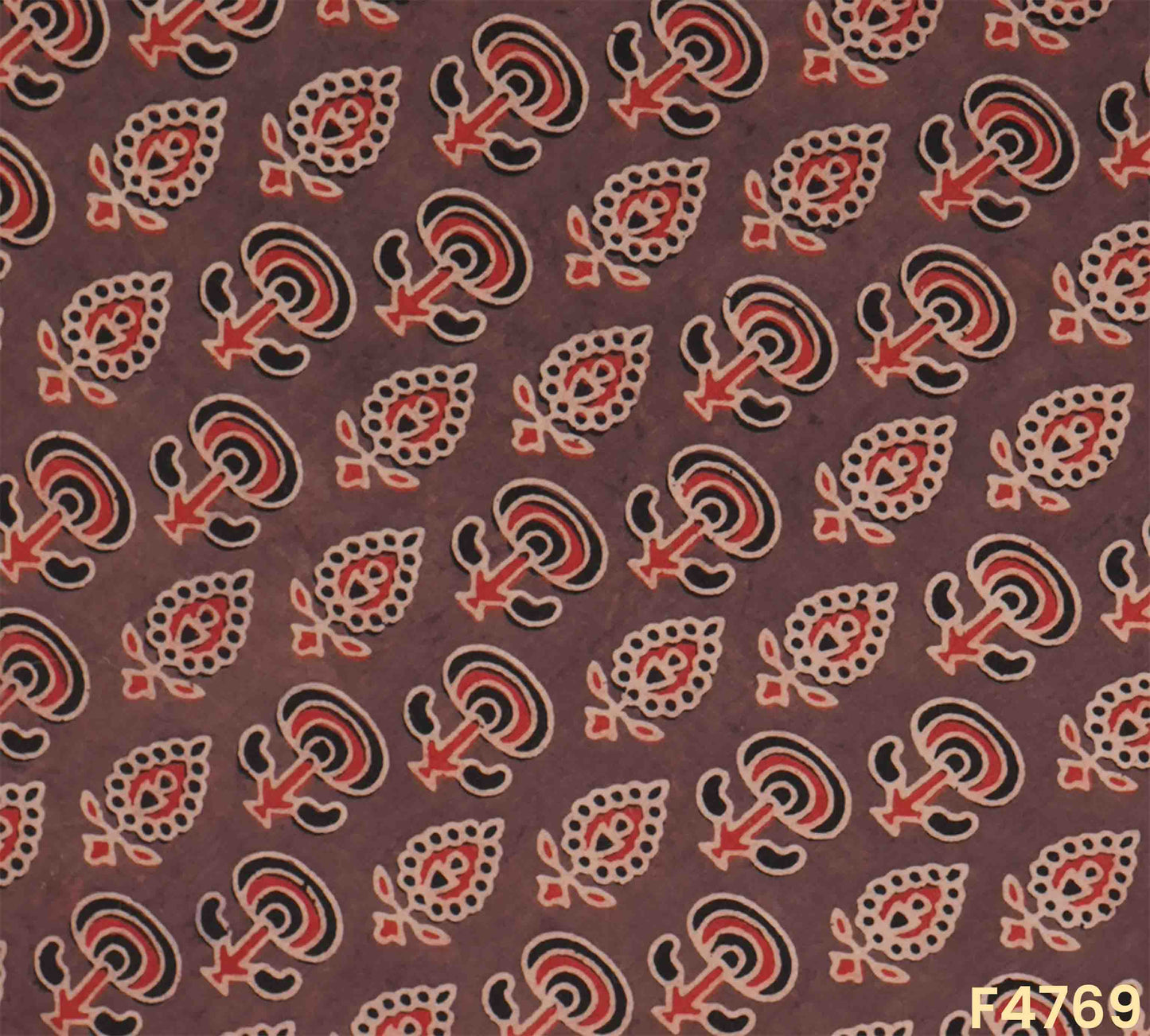 Printed Cambric Cotton Fabric- F4769