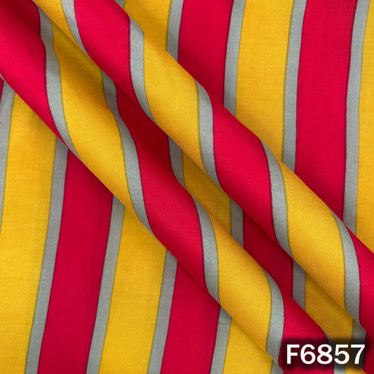 Printed Muslin Cotton Fabric - F6857