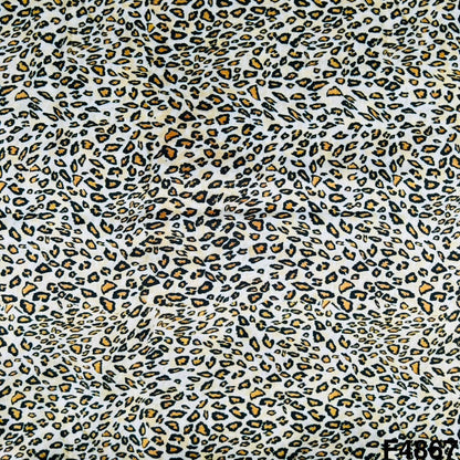 Animal Print Satin Fabric- F4867