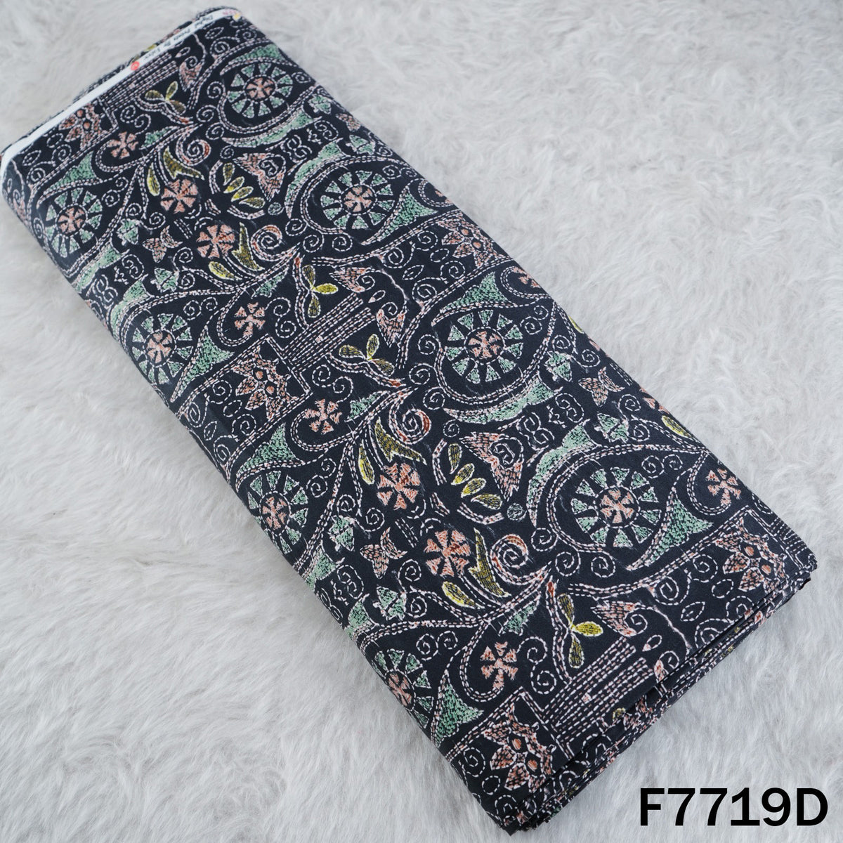 Printed Glaze Cotton Fabric - F7719