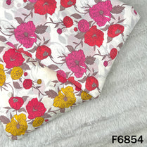 Printed Muslin Cotton Fabric - F6854