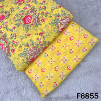 Printed Muslin Cotton Fabric - F6855