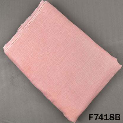 Dusty rose plain linen bottom fabric for suits