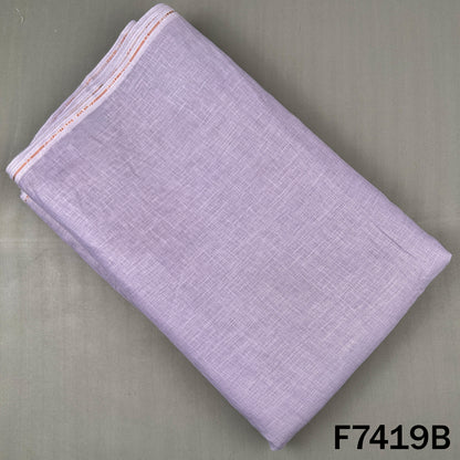 Lavender plain linen bottom fabric for suit set