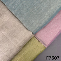 Multicolor crush tissue fabric with dew drop work