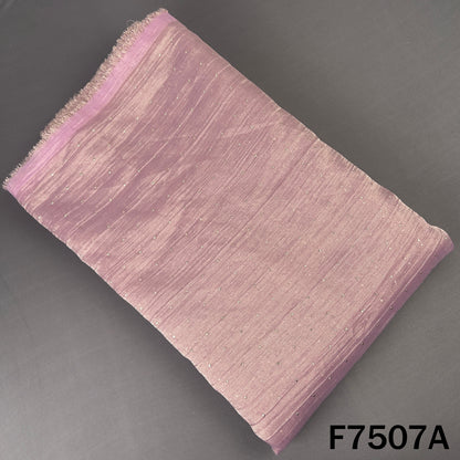 Pink crush tissue fabric with sparkling dew drops
