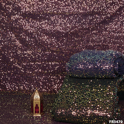 Sequins Net Fabric-FR3474