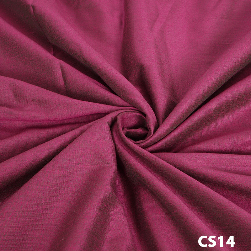 Plain Cotton Silk