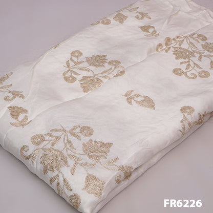 Embroidered Sequins Uppada Silk FAbric - FR6226