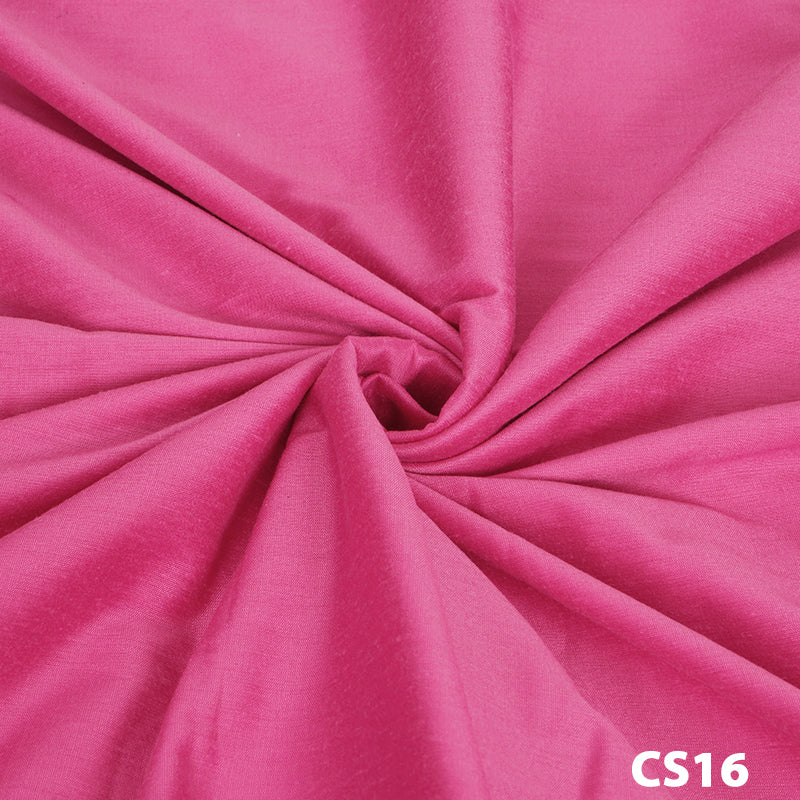 Plain Cotton Silk
