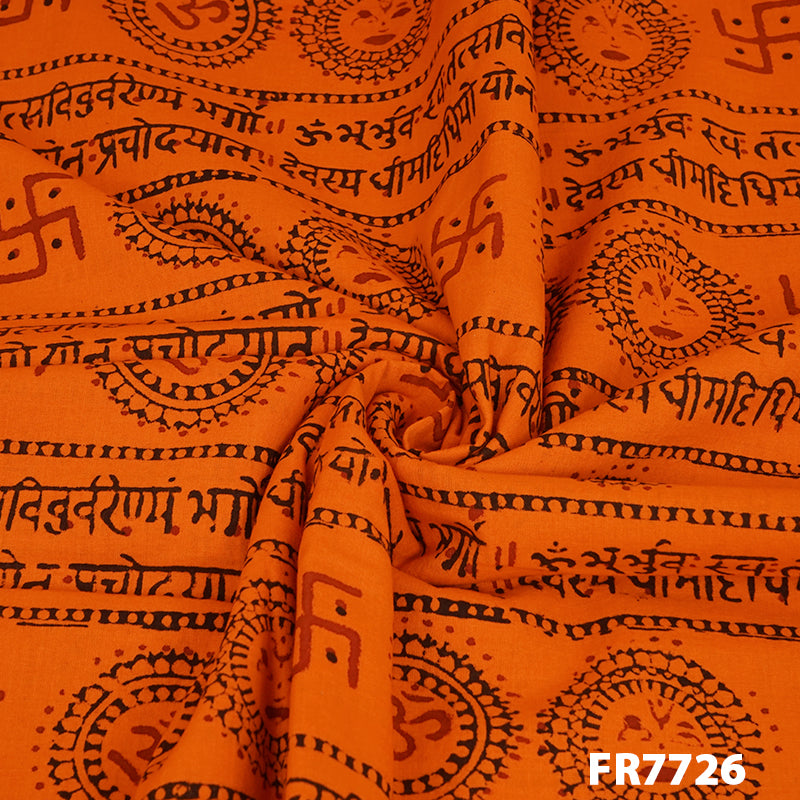Printed Cotton Fabric-FR7726