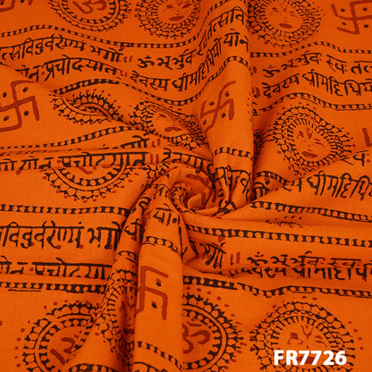 Printed Cotton Fabric-FR7726