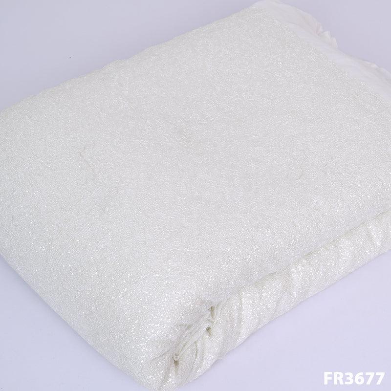 Dyeable Sequins Georgette - Fabricroot