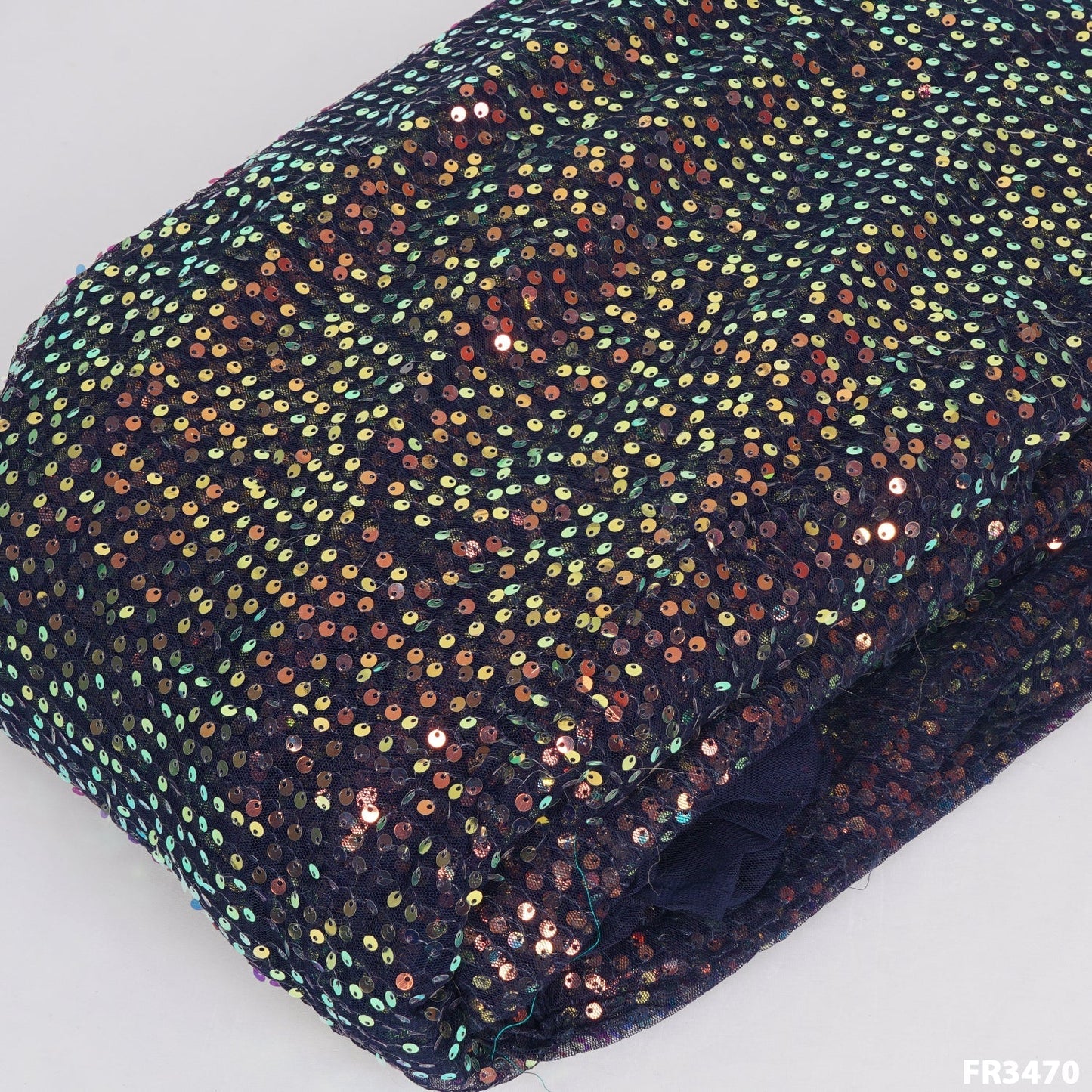 Sequins Net Fabric-FR3474