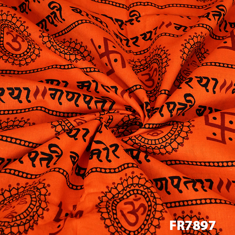 Printed Cotton Fabric-Fr7897