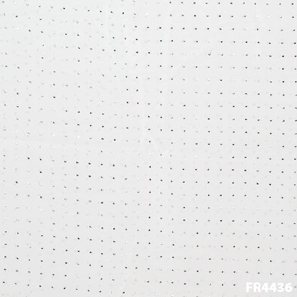 Dyeable Mukaish Georgette Fabric-FR4426