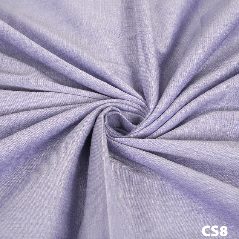 Plain Cotton Silk