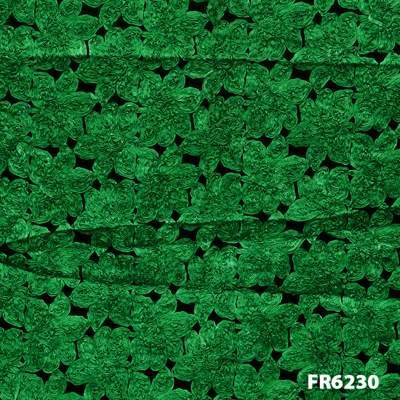Embroidered Ribbon Net Fabric-FR6230
