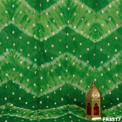 Zari Buti Shibhori Pure Organza Fabric-FR3517