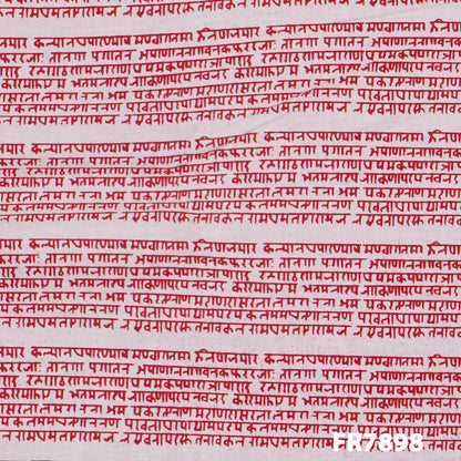 Printed Cotton Fabric-FR7898