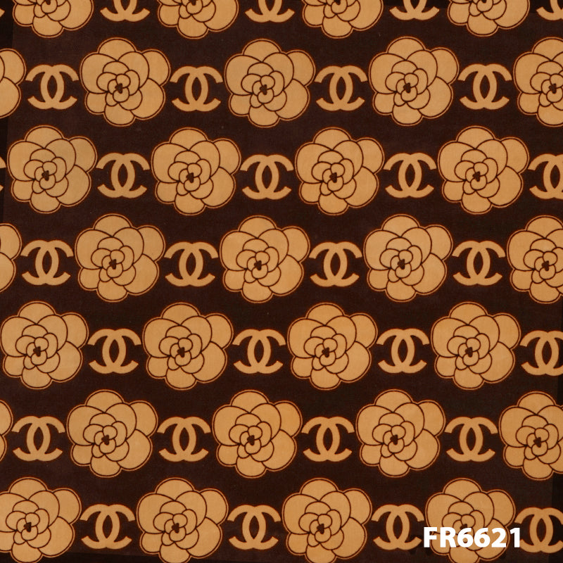 Printed Velvet Fabric-FR6621