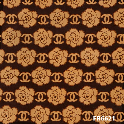 Printed Velvet Fabric-FR6621