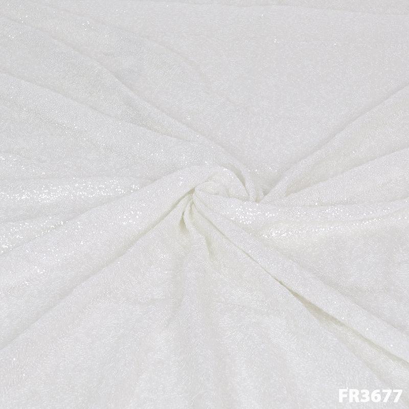 Dyeable Sequins Georgette - Fabricroot