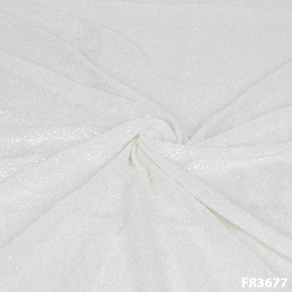 Dyeable Sequins Georgette - Fabricroot