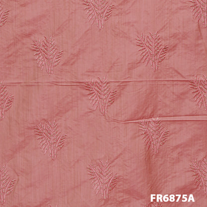 Embroidered Bamboo Silk Fabric-Fr6875