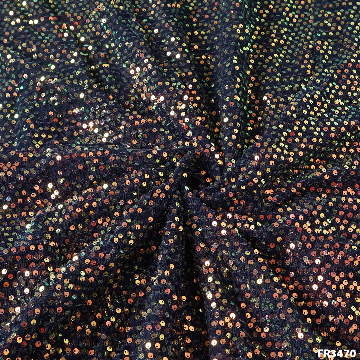 Sequins Net Fabric-FR3474