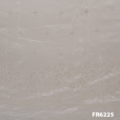 Embroidered Sequins Uppada Silk Fabric-FR6225