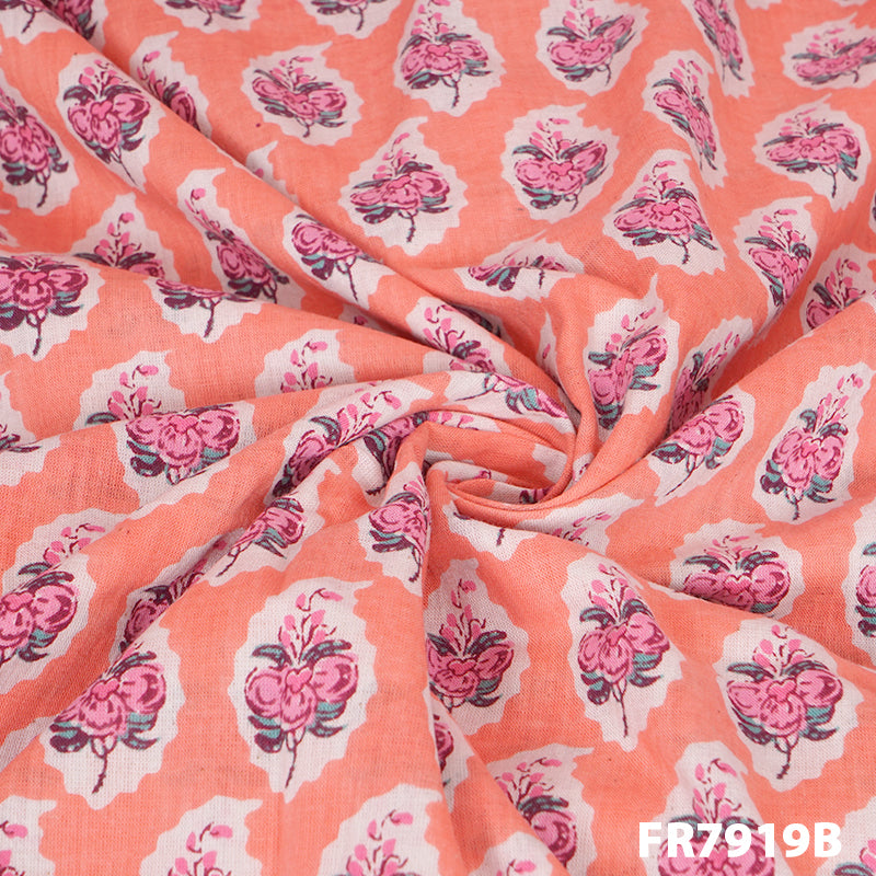 Printed Cotton Fabric-FR7919