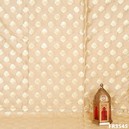 Silk Brocade Fabric-FR3545