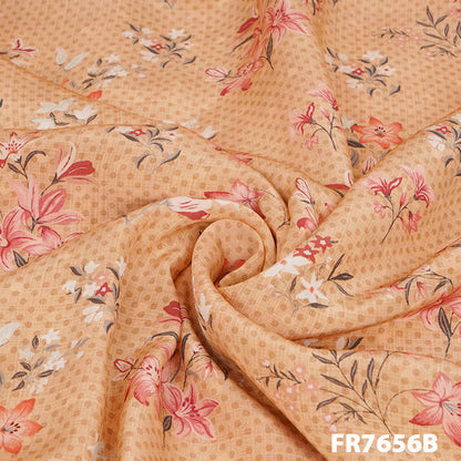 Printed Crepe Fabric-FR7656