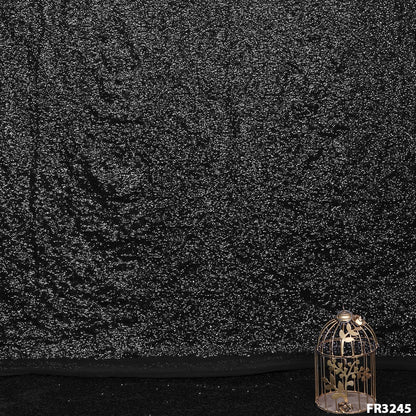 Embroidered Sequins Georgette Fabric-FR3245