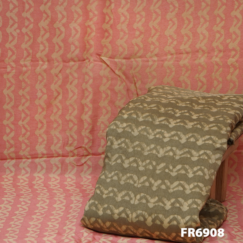 Printed Russian Silk Fabric-FR6908