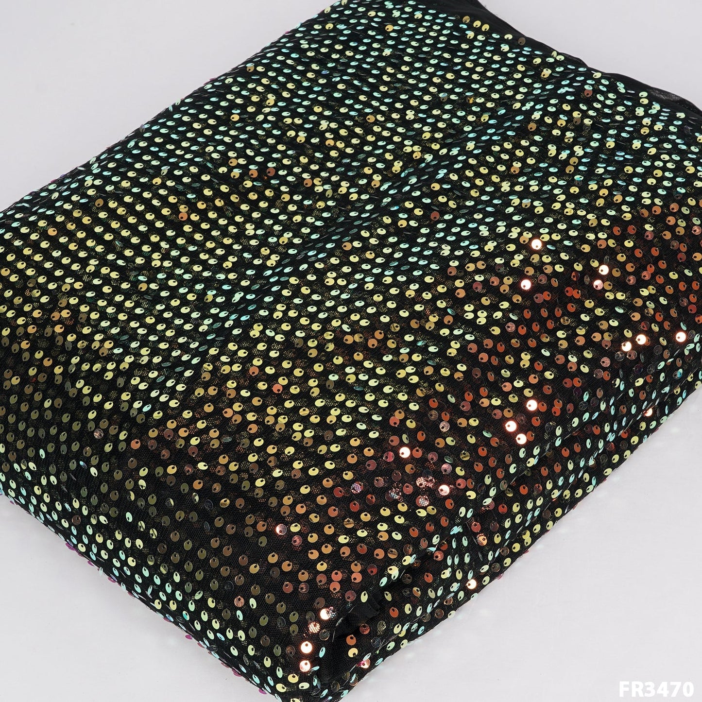 Sequins Net Fabric-FR3474