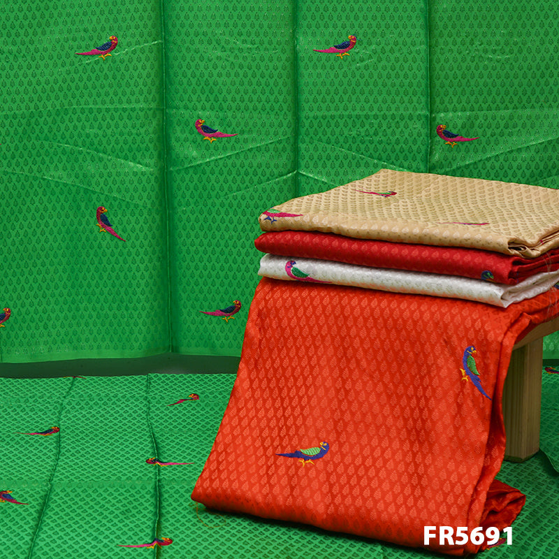 Banarsi Pure Silk Brocade FABRIC-FR5691